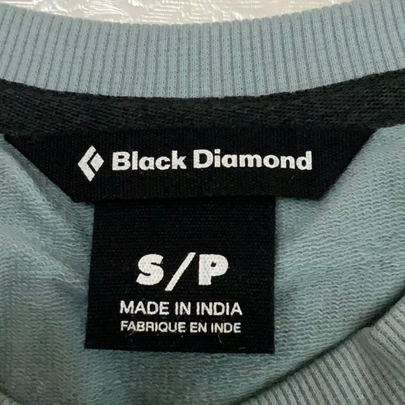 Black Diamond RIDGES LOGO CREW SWEATSHIRT - Blue Ash - Picture 10 of 12